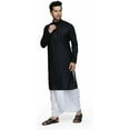 thumbnail image 2 of Mens Desginer Wear Bollywood Style Indian South Indian Cotton Dhoti Kurta Set, 2 of 4