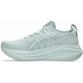 thumbnail image 1 of Zapatillas para correr ASICS Gel-Nimbus 27 para hombre, Pure Aqua/Blanco, talla 9, 1 of 9