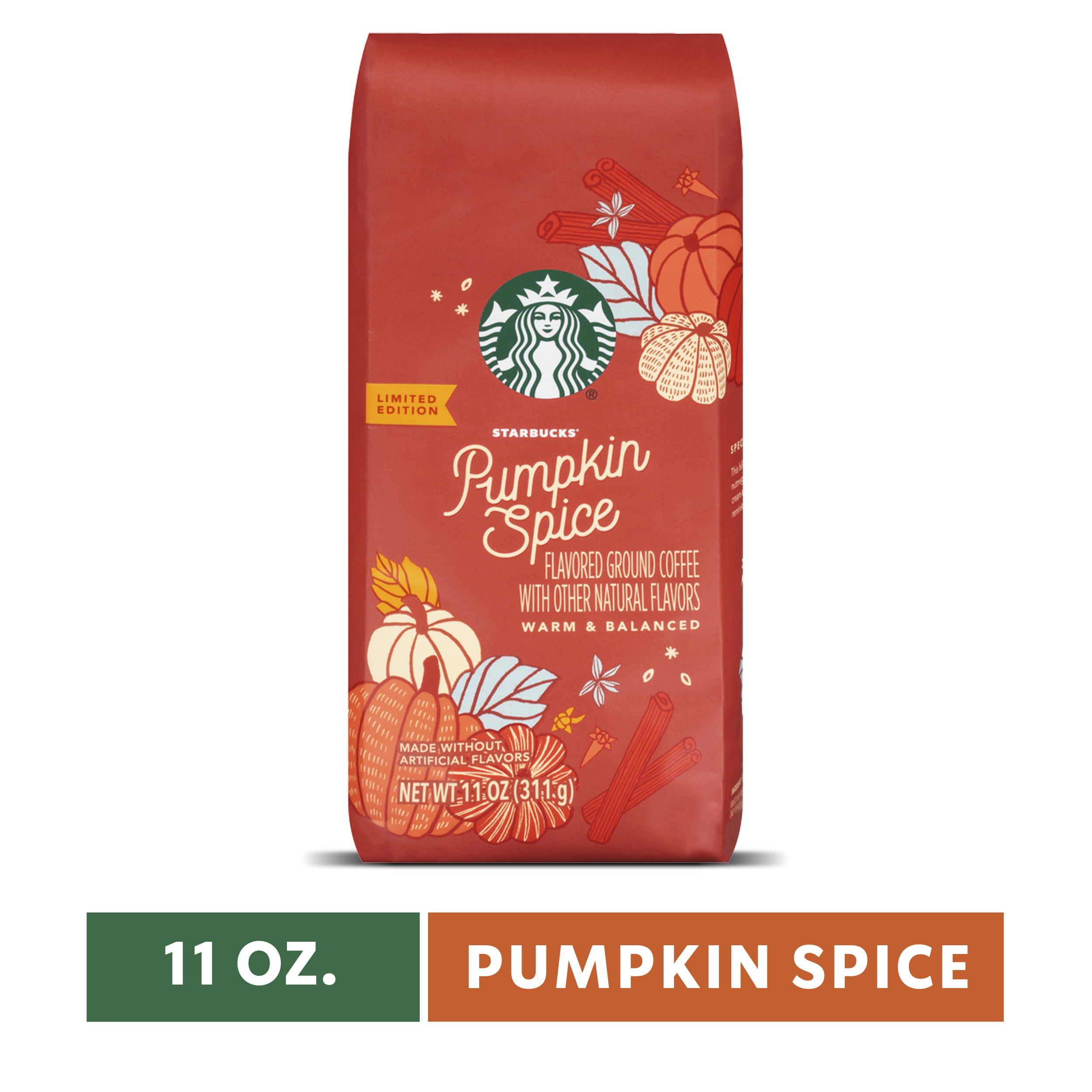 Pumpkin Spice Coffee Starbucks Bag