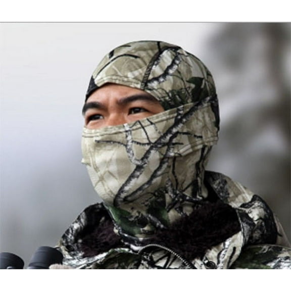Camouflage Balaclava Face Mask Camo Hunting Airsoft Paintball REAL ARCTIC CAMO