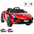 thumbnail image 1 of Montable Electrico para Niños Carro Deportivo Bluetooth Luz Led Control Remoto 12v - Rojo, 1 of 7