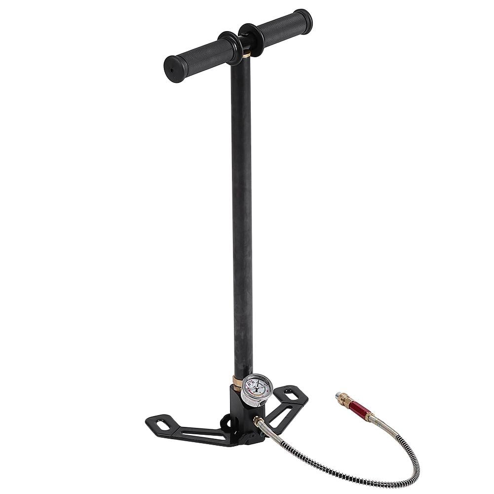 Tebru Hand Tire Pump, 4500psi Hand Pump,High Pressure 4500psi Tungsten