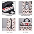 thumbnail image 3 of Honeii Dachshund And Hearts Print Lightweight Backpacks,Carry on Backpack,Durable Backpack for School, Work & Travel, 3 of 7