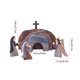 thumbnail image 4 of Conjunto de escena de resurrección de Pascua Decoración de escena de resurrección de madera Artesanía de Pascua, 4 of 8