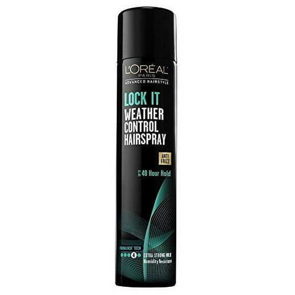 L'Oreal Paris Advanced Hairstyle LOCK IT Weather Control Hairspray, 8.25 oz. (Pack of 6)