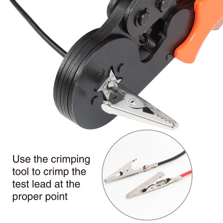 2 pack) Ever Start 6-Piece 2-Inch Automotive Alligator Steel Test