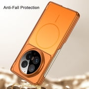 Case For Huawei Honor Magic V6, Magnetic Cover With Anti-Fall Frosted Supports Wireless Charging Camera Protective Shell