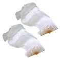thumbnail image 3 of Belly Dance Fan Long Folding Fan, 3 of 7
