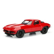 JADA TOYS Fast & Furious 1:24 Letty's 1966 Chevy Corvette Die-cast Car Play Vehicles