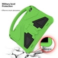 thumbnail image 3 of Dteck Case for Lenovo Tab M10 (TB-X605F) 10.1 Inch, Lenovo Tab P10 10.1" (TB-X705F /TB-X705L),Shockproof EVA Foam Kids Friendly Handle Lightweight Protective Shell Back Cover With Kickstand,Green, 3 of 6