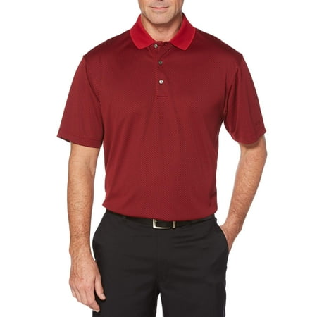 Aggies Performance Team Polo - Big Men's Performance Short Sleeve Textured Golf Polo