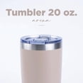 thumbnail image 2 of Vaso Térmico NORDAY 20oz 600ml Acero Inoxidable Negro, 2 of 4