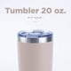 thumbnail image 2 of Vaso Térmico NORDAY 20oz 600ml Acero Inoxidable Negro, 2 of 4