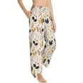 thumbnail image 2 of Xecao Cartoon Chickens Women's Straight Lounge Pajama Pants: The Epitome of Relaxed Sleepwear, 2 of 9