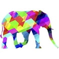 thumbnail image 3 of CafePress - Multi Color Elephant - 11 oz Ceramic Mug - Novelty Coffee Tea Cup, 3 of 6