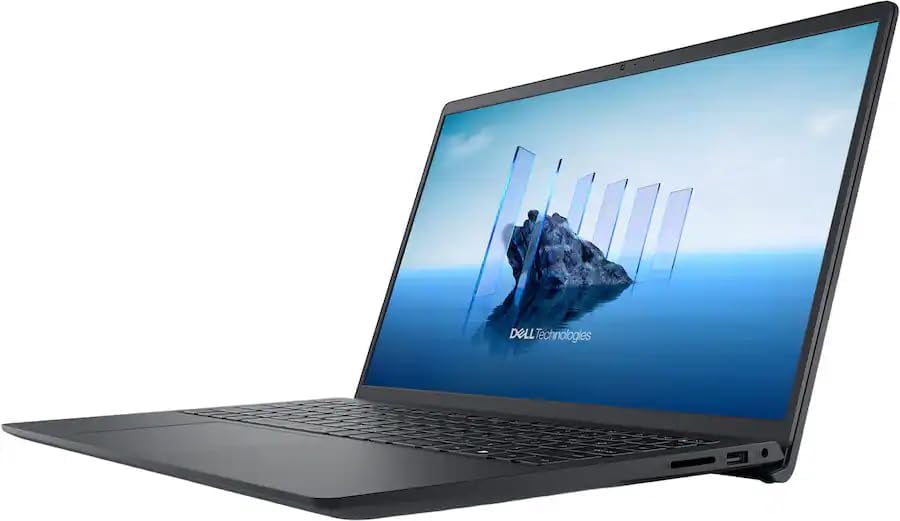 Dell LDC15250 15.6 inch FHD Touchscreen Laptop, Intel Core i7-1355U, 16GB DDR4 RAM, 1TB SSD, Intel UHD Graphics, Copilot AI, Windows 11 Home in S Mode, Carbon Black with Tigology Accessories