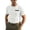 #05 White, variant on Men's Classic Fit Short Sleeve Tops, Crew Neck Pocket Tees, Casual Streetwear Shirts, Logo Patch Design, for Work Vacation, White M