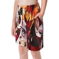 thumbnail image 3 of Hazbin Hotel Boys Swim Trunks Quick Dry Swim Shorts Kids Bathing Suits Boy Swimsuit Swimwear, 3 of 7