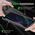 thumbnail image 4 of Graflsoa iPhone 15 Plus Privacy Tempered Glass Screen Protector with Full Coverage, Ultra-Thin Design, and Edge Adhesive for Seamless Fit and Enhanced Privacy Protection, 4 of 6