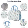thumbnail image 4 of Womens Light Dinosaurs Pastel Pattern Lunch Box for Work,Insulated Lunch Bag for Women,Loncheras Para Mujer,Leakproof Adult Lunch Bag for Work,Beach,Travel,Picnic,Camping, 4 of 7