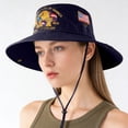 thumbnail image 2 of Wonitaaizi US 250th Anniversary Boonie Hat,Embroidered 250 Year American Bucket Hat,1776-2026,Men & Women Foldable Patriotic Sun Hats, 2 of 6