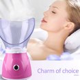 thumbnail image 2 of Vaporizador facial, rociador de niebla humectante para la piel, poros faciales, limpiador profundo, vapor térmico, enchufe de EE. UU., Rosa, 110 V Advancent CE1757-05B, 2 of 6