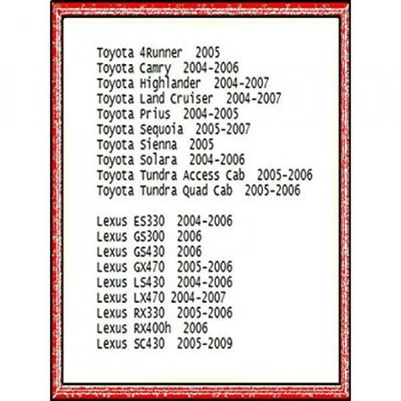 Toyota Lexus Gen 4 Navigation 2017 Map Update Dvd U29 Ver 14 1 Departments