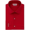 Mens Dress Shirt Scarlet Classic Fit Stretch Flex 16