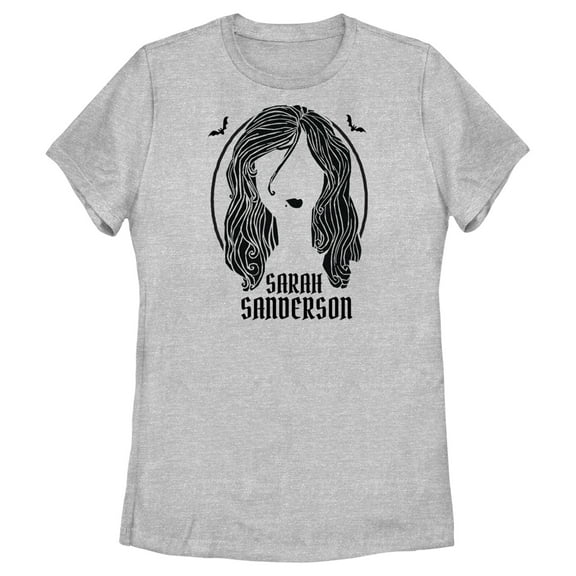 Women's Hocus Pocus Sarah Sanderson Portrait  Graphic Tee Athletic Heather X Large