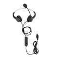 thumbnail image 3 of Call Center Headphone, Plug And Play Ergonomic Design Wired Soft Office Phone Headphone With Noise Reduction Microphone For Conference For Telemarketing, 3 of 8