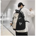 thumbnail image 5 of Mochila para hombres y mujeres, mochila informal de viaje impermeable con múltiples mochilas universitarias, ligeras e informales, mochila para ordenador portátil universitario, 5 of 5