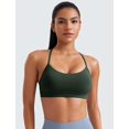 thumbnail image 2 of Top deportivo CRZ YOGA Butterluxe con espalda en Y y copas removibles Verde M, 2 of 4