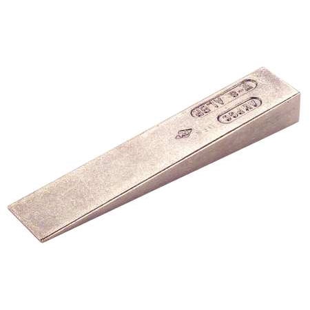 - Ampco 3-1/2, Flange Wedge, Non-Sparking, Non-Magnetic, Corrosion Resistant, Aluminum Bronze Copper Alloy, W-12