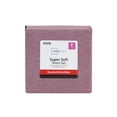 thumbnail image 3 of Mainstays Super Soft Faux Textured Microfiber Bed Sheet Set, Full, Lilac Bloom, 4 Piece, 3 of 11