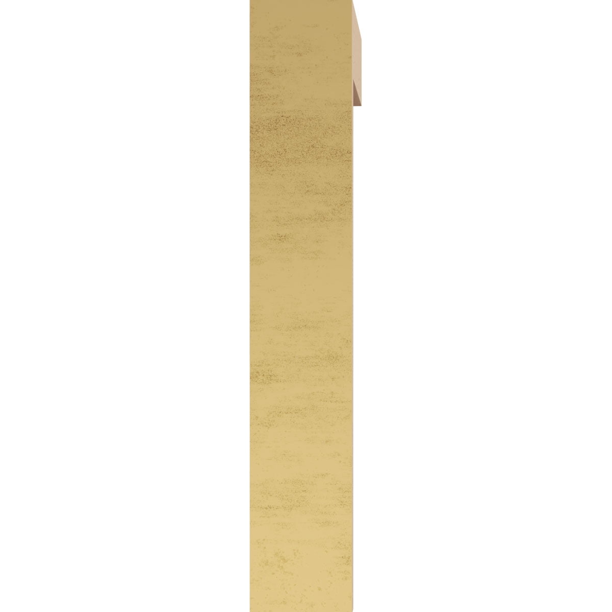 3"W x 6"D x 18"H Thin Emerson Rough Cedar Woodgrain TimberThane Corbel, Primed Tan