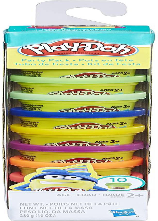 Play-Doh Party Pack 10 1oz Cans of Assorted Color for sale online 