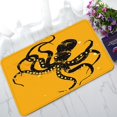 thumbnail image 1 of ABPHQTO Felpudo Antideslizante Pulpo Negro Interior / Exterior / Baño Felpudo 45x75 cm ABPHQTO Matmat290-30x18, 1 of 1
