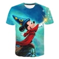thumbnail image 1 of 1-14 años dibujos animados Mickey estampado niños niñas camiseta verano niños Mickey Mouse ropa pantalones cortos manga cuello redondo Mickey Tops Tee6M Gao Jinjia LED, 1 of 2