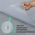 thumbnail image 6 of ZENY Office Chair Mat, Carpet Floor Use, 46" x 60" Office Home Floor Protector Mat White, 6 of 8