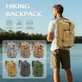 thumbnail image 4 of 35L Military Backpack - Waterproof Nylon, 180° Main Compartment, Padded Adjustable Straps - For Hiking, Camping, Fishing, Outdoor Activities, Men And Women, 4 of 4
