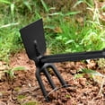 thumbnail image 4 of sdhkgrrt Garden Hoe, Garden Tool for Digging, Two Headed Hoe for Soil and Weeding, Steel Tool with Rubber Handle for Yard Work, Hand Tool for Planting and Cultivating, 4 of 7