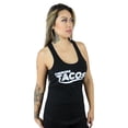 thumbnail image 2 of ShirtBANC Brand Finding Tacos Womens Racer Back Tank Top Shirt, 2 of 2