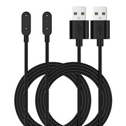 2 Pack Compatible with Samsung Galaxy FIT 3 Charger, 3.3FT Replacement Charing Cable for Samsung Galaxy FIT 3 SM-R390 Activity Tracker (Black&Black)