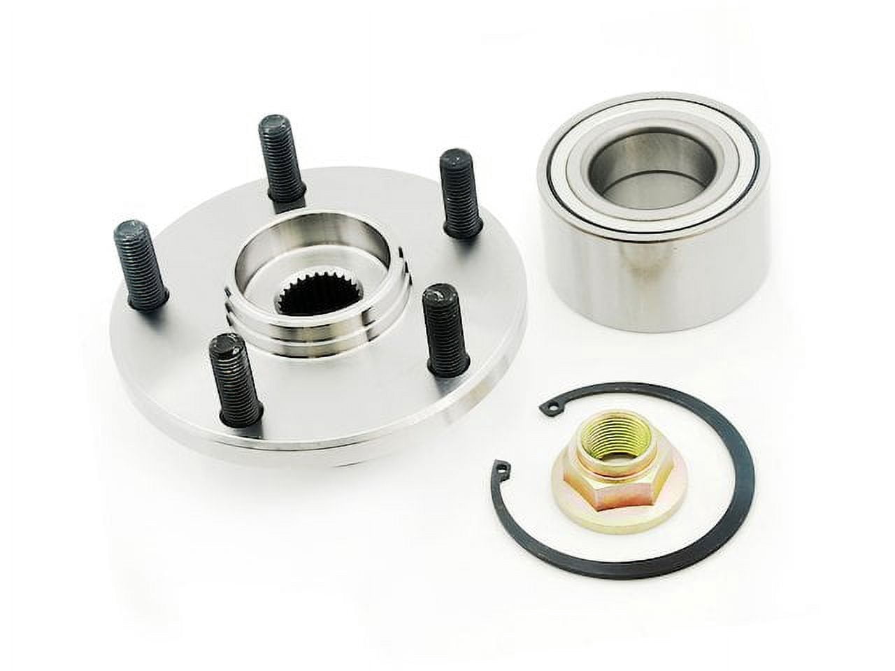 A-Preiu Front Wheel Hub And Bearing Assebly Copatible With Ford
