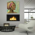 thumbnail image 6 of Epic Art 'African Woman I' by Silvia Vassileva, Acrylic Glass Wall Art, 36"x36", 6 of 10