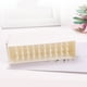 thumbnail image 4 of Caja de almacenamiento Seitruly para decoración de uñas 30 agujeros blanco, 4 of 6