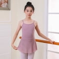 thumbnail image 4 of HAOYUNL Kids Leotards for Girls/Youth Spaghetti Strap Dance Outfit/Girls Dance Costume Teen Leotards for Girls/Short Sleeve Leotard/, 4 of 10