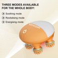 thumbnail image 3 of Cat Claws Massager Rboleaf Masajeador Cabeza Electrico Cuero Cabelludo Y Cuerpo Recar (Claw Head ) Yellow, 3 of 9