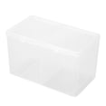 thumbnail image 2 of Contenedor de HISOPOS DE ALMOHADILLAS DE ALGODÓN DE 2 REJILLAS, DISPENSADOR DE PLÁSTICO QTIP, CAJA DE ALMACENAMIENTO DE POLVO CON Purpurina para Esmalte de Unas, Caja, 2 of 7