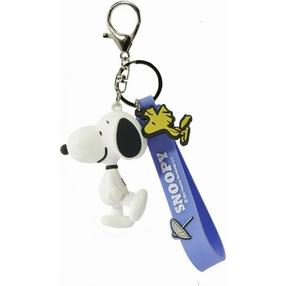 MINISO Snoopy Keychain from Peanuts Summer Travel Walking Collection - Trendy and Practical IP - Inspired Accessory
